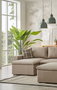 Atelier Del Sofa Sofá Esquinero Flov - Crema